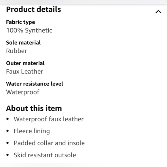 Smart fit | “tan boys” fleece waterproof boots | size 9 - Picture 12 of 13